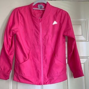 Adidas girls windbreaker jacket